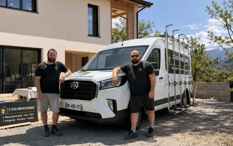 2sud menuiserie entreprise equipe