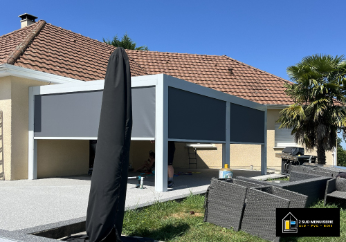 pose pergola pau 2sudmenuiserie