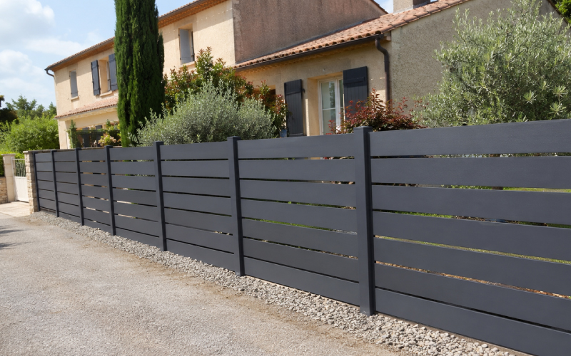 cloture lame alu pau tarbes