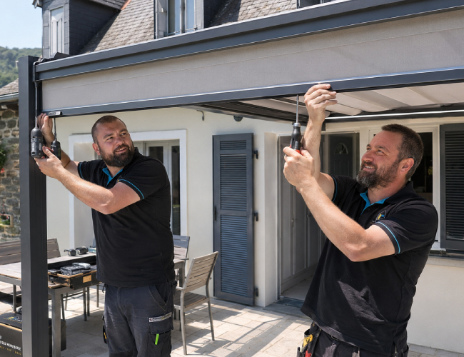 entreprise pose pergola sur mesure pau tarbes
