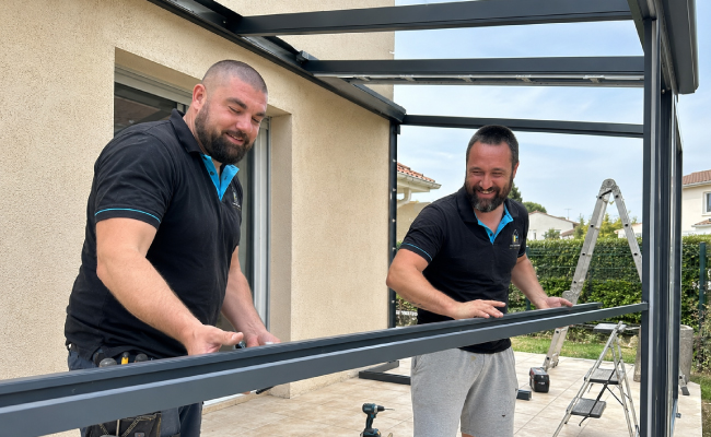 Véranda entreprise veranda aluminium pau tarbes
