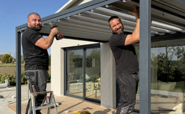 installation pergola bioclimatique pau tarbes