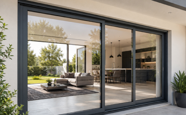 pose baie vitree aluminium tarbes pau