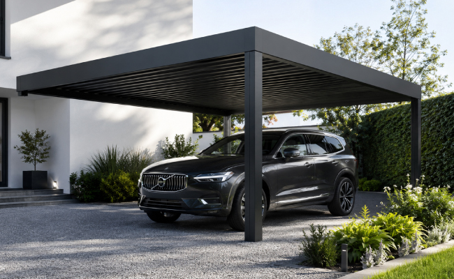 pose carport voiture aluminium pau tarbes