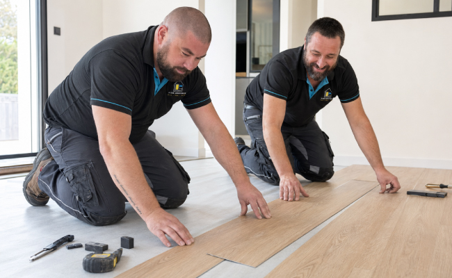 pose parquet pau tarbes equipe