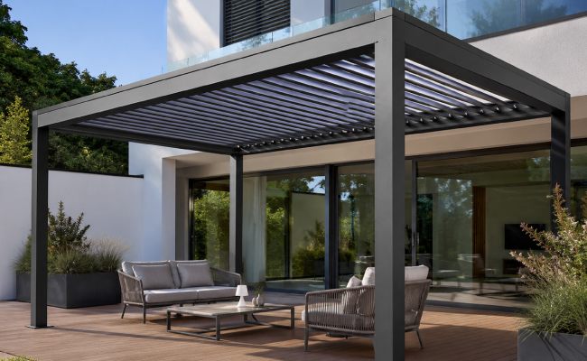 pose pergola bioclimatique alu pau tarbes