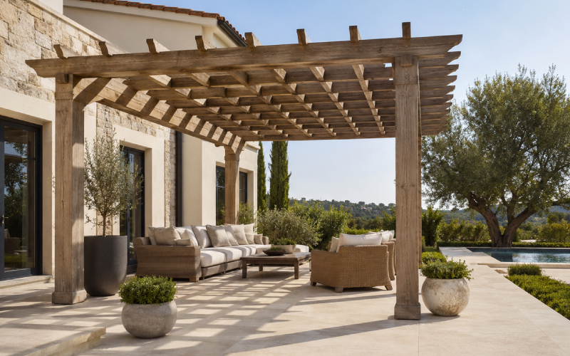 pose pergola bioclimatique pau tarbes