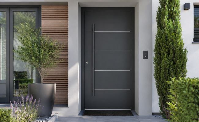 pose porte entrée aluminium pau tarbes