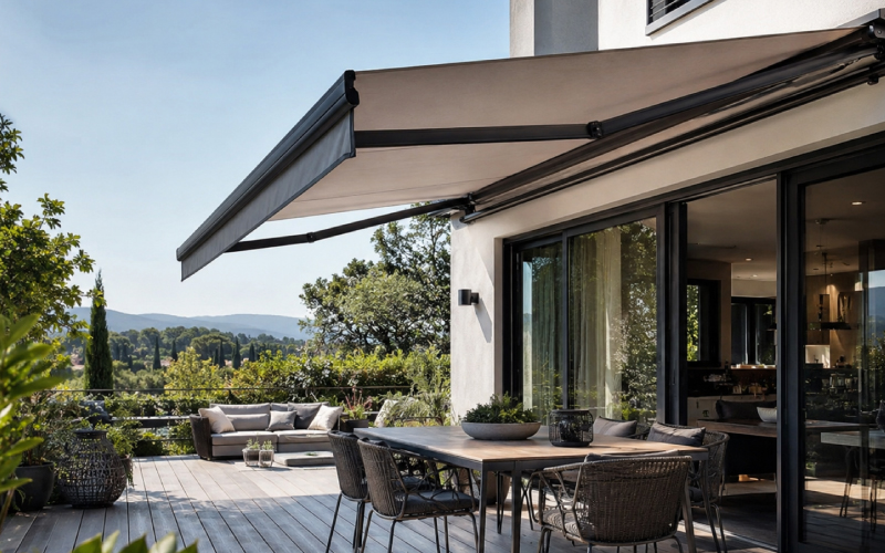 pose store exterieur menuiserie pau tarbes