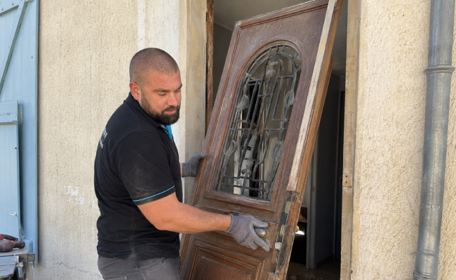 Porte d'entrée renovation porte entree 2sudmenuiserie pau tarbes